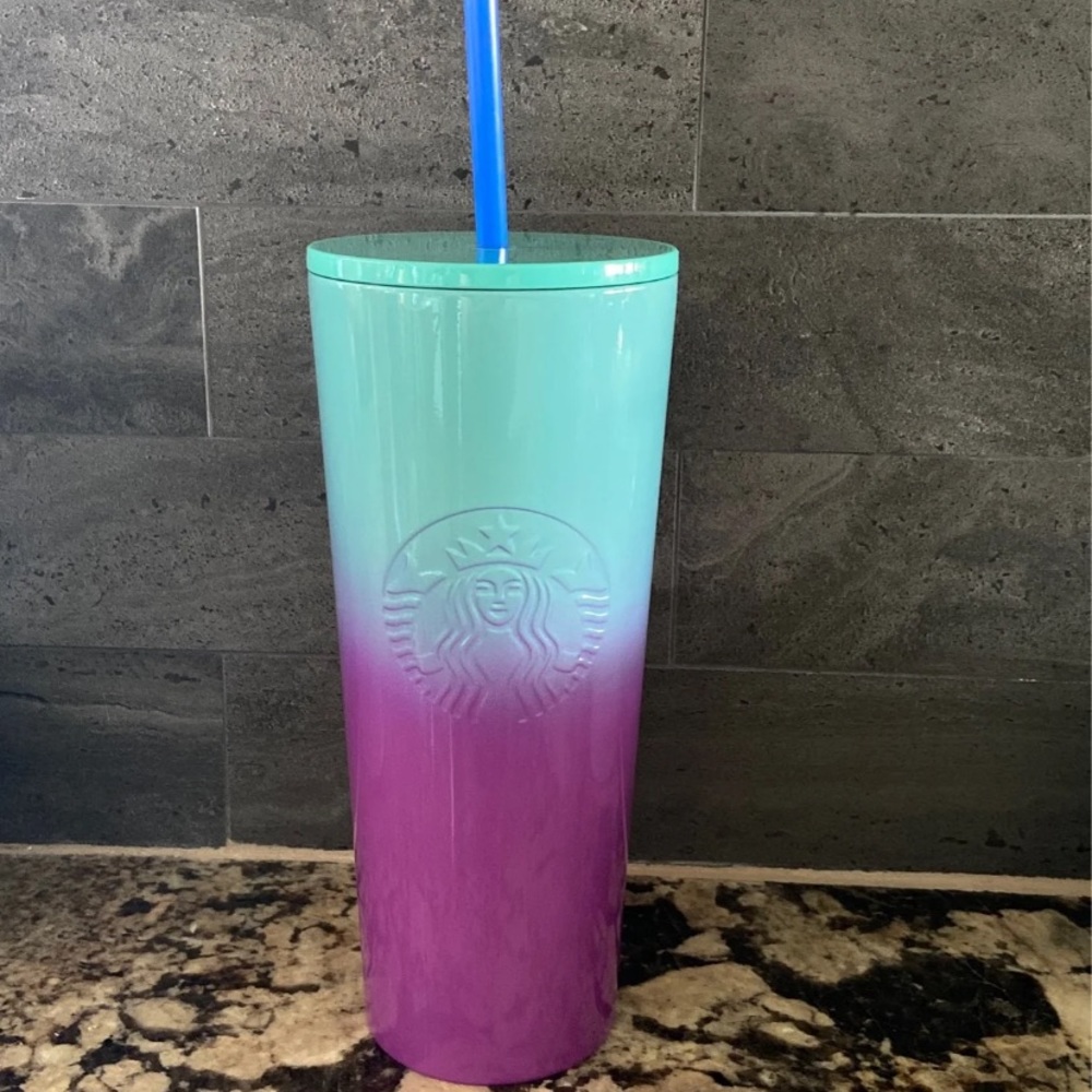New Starbucks Sully Purple Ombré Tumbler